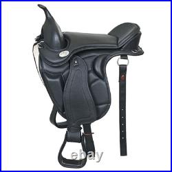 16 In Horse English Treeless Saddle Hilason Endurance Trail Leather