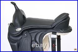 16 In Horse English Treeless Saddle Hilason Endurance Trail Leather