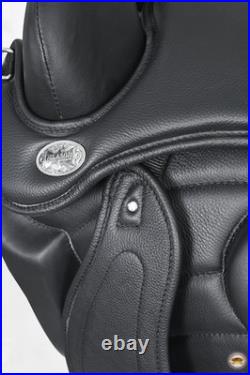 16 In Horse English Treeless Saddle Hilason Endurance Trail Leather 16 In Horse English Treeless Saddle Hilason Endurance Trail Leather