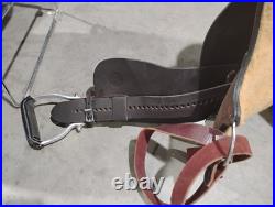 16 Inch Circle Y Barrel Saddle. Kelly Kaminski New Frontier Roughout