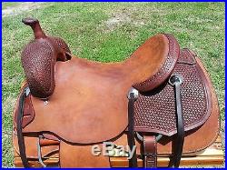 16 Johnny Scott Ranch Cutting Saddle (Made in Texas) Cutter