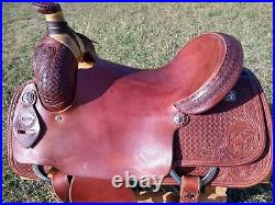 16 Johnny Scott Ranch Roping Saddle