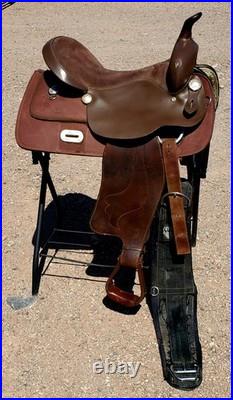 16 King Series 7 Gullet Trail or Barrel Western Saddle With Big Horn Fenders