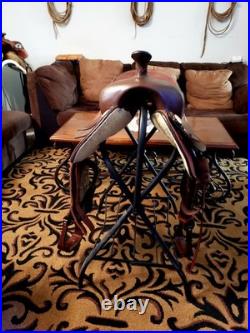 16 King Series 7 Gullet Trail or Barrel Western Saddle With Big Horn Fenders