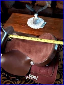 16 King Series 7 Gullet Trail or Barrel Western Saddle With Big Horn Fenders