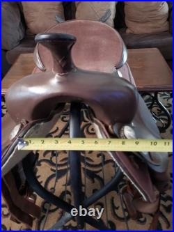 16 King Series 7 Gullet Trail or Barrel Western Saddle With Big Horn Fenders