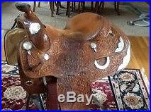 16 McLellands western show saddle