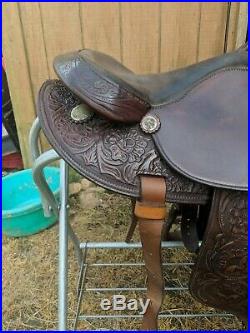 16 Mercedes Western Saddle