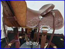 16 New Billy Cook Cowhorse Western Saddle 106315-16HO