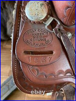 16 Original Billy Cook Western Trail Saddle, Sulphur, Oklahoma