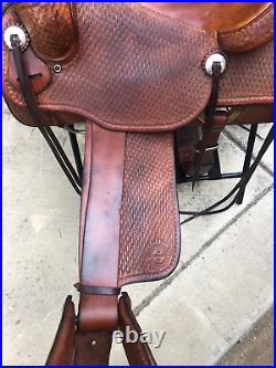 16 Ross Christensen Western Saddle