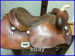 16 Saddle Smith NHRA Alain Allard Reiner western saddle