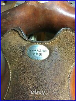 16 Saddle Smith NHRA Alain Allard Reiner western saddle