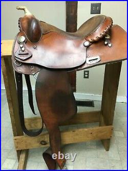 16 Saddle Smith NHRA Alain Allard Reiner western saddle