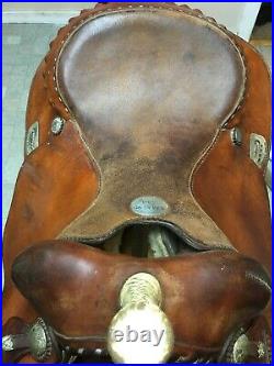 16 Saddle Smith NHRA Alain Allard Reiner western saddle