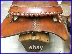 16 Saddle Smith NHRA Alain Allard Reiner western saddle