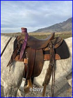 16 Sparky Wallace Custom Made Saddle