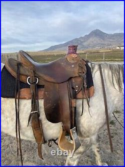 16 Sparky Wallace Custom Made Saddle