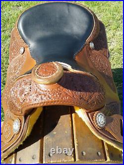 16 Spur Saddlery Reining Cowhorse Saddle (Made in Texas)