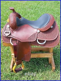 16 Spur Saddlery Reining Cowhorse Saddle (Made in Texas) Reiner