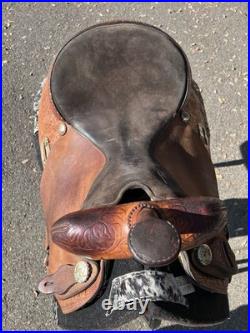 16 Tex Tan Barrel Saddle