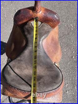 16 Tex Tan Barrel Saddle