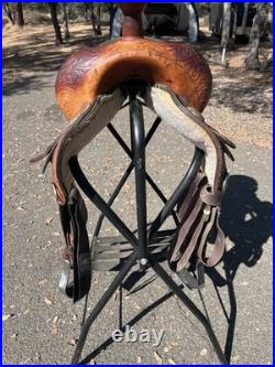 16 Tex Tan Barrel Saddle