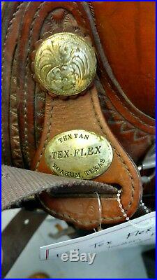 16 Tex Tan Flex Saddle