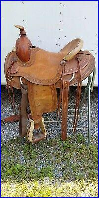 16 Tex Tan Ranch Saddle