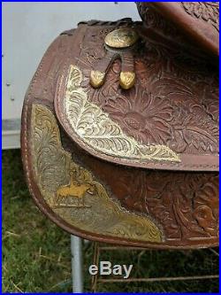 16 Tex Tan Western Saddle