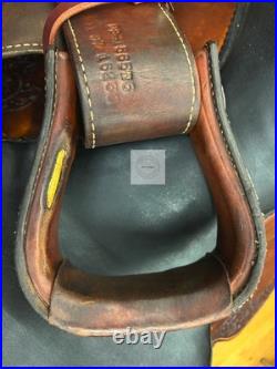 16 Tex-tan Show Saddle(hereford Brand)