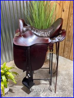 16 Tucker River Plantation Endurance Saddle Medium Tree 136 Excellent Cond