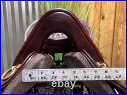 16 Tucker River Plantation Endurance Saddle Medium Tree 136 Excellent Cond