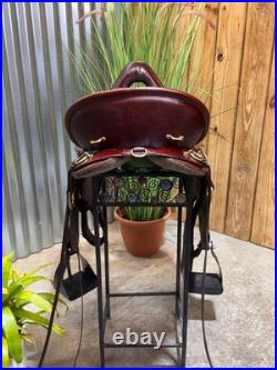 16 Tucker River Plantation Endurance Saddle Medium Tree 136 Excellent Cond