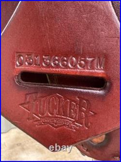 16 Tucker River Plantation Endurance Saddle Medium Tree 136 Excellent Cond