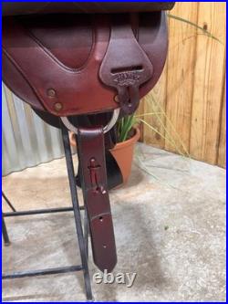 16 Tucker River Plantation Endurance Saddle Medium Tree 136 Excellent Cond