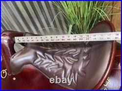 16 Tucker River Plantation Endurance Saddle Medium Tree 136 Excellent Cond