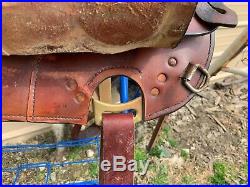 16 Used Simco Western Haflinger trail saddle US made