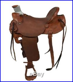 16 Wade Lightweight Ranch Roping Cowboy Saddle, Weighs Less Than 25 Lbs