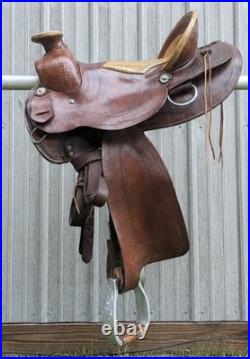 16 Western Saddlery Wade-Style Ranch Saddle Clean & Ready to Ride
