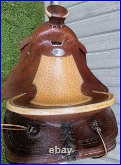 16 Western Saddlery Wade-Style Ranch Saddle Clean & Ready to Ride