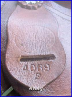 16 Western Saddlery Wade-Style Ranch Saddle Clean & Ready to Ride