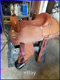 16 inch Longhorn Barrel Saddle