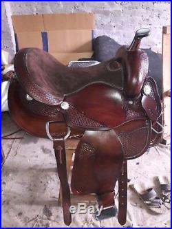 16'' western saddle Double tt Pleasure Style Saddle