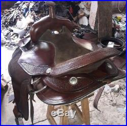 16'' western saddle Double tt Pleasure Style Saddle
