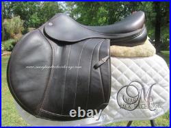 17.5 EQUIPE EK26 close contact jumping saddle-WIDE +2 TREE 2023 MODEL + COVER