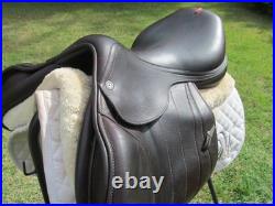 17.5 EQUIPE EK26 close contact jumping saddle-WIDE +2 TREE 2023 MODEL + COVER