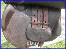 17.5 EQUIPE EK26 close contact jumping saddle-WIDE +2 TREE 2023 MODEL + COVER