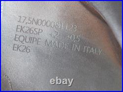 17.5 EQUIPE EK26 close contact jumping saddle-WIDE +2 TREE 2023 MODEL + COVER