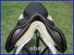 17.5 EQUIPE EK26 close contact jumping saddle-WIDE +2 TREE 2023 MODEL + COVER